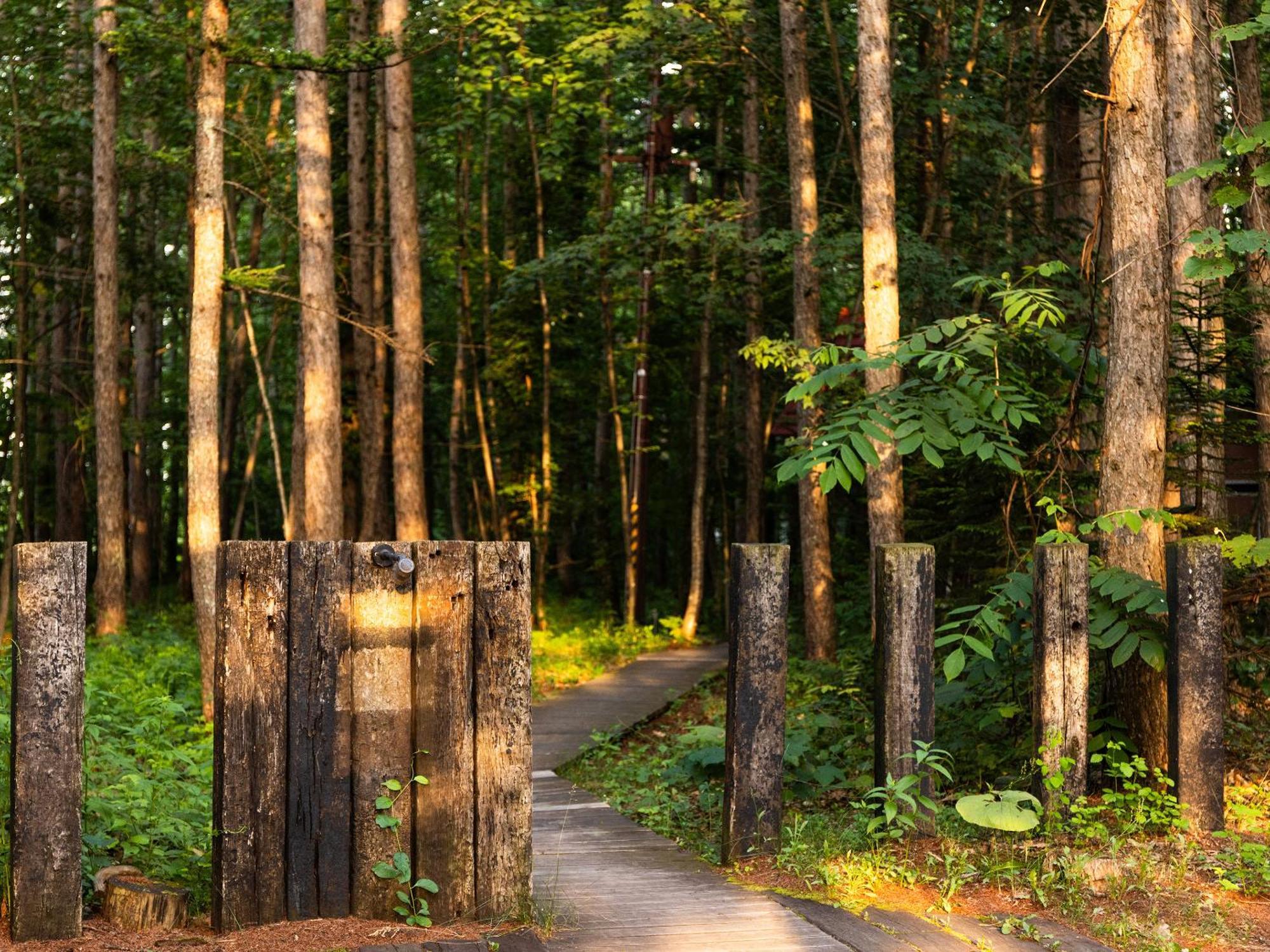Tokachi Nakasatsunai Glamping Resort Feriendorf Luaran gambar